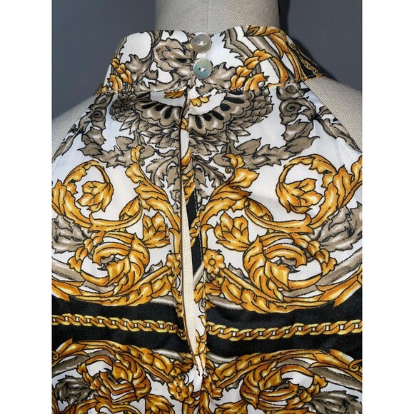 Laundry Shelli Segal Vintage Y2K Women’s 2pc Set Skirt+Halter Top size 8 Boho - Picture 3 of 11